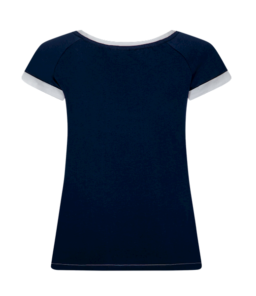 T-shirt Jacht Granatowy damski
