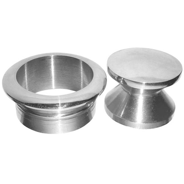 Gałka do zamka ser.411,412,413 chtom brass H19MM