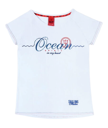 T-shirt Duch Oceanu Biały damski