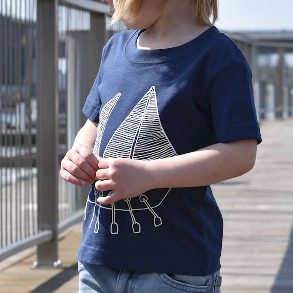 T-shirt Galley Granatowy kids