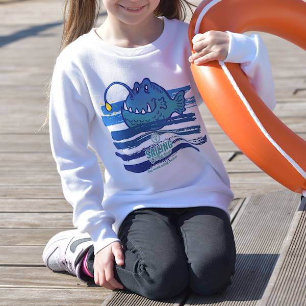 Bluza Melanocetus Biała kids