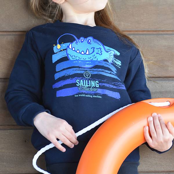 Bluza Melanocetus Granatowa kids