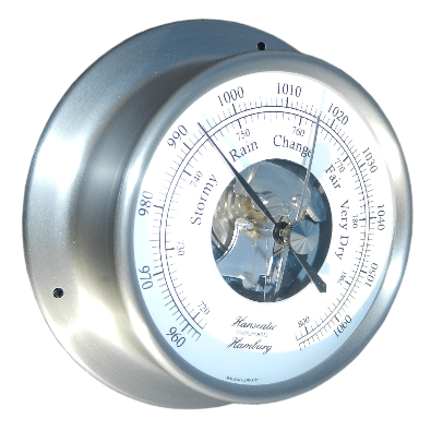 Barometr Hanseatic Instruments śr. 110 mm stal