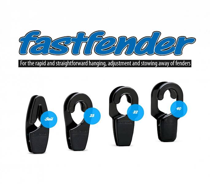 Wieszaki do odbijaczy Fastfender 25, czarne