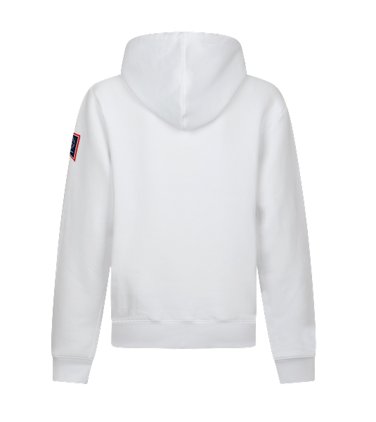 Bluza z kapturem EDD Biała damska