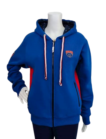 Bluza Emblemat Niebieska damska