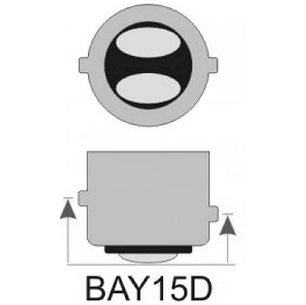 Klasyczna żarówka LED 20 BAY15D