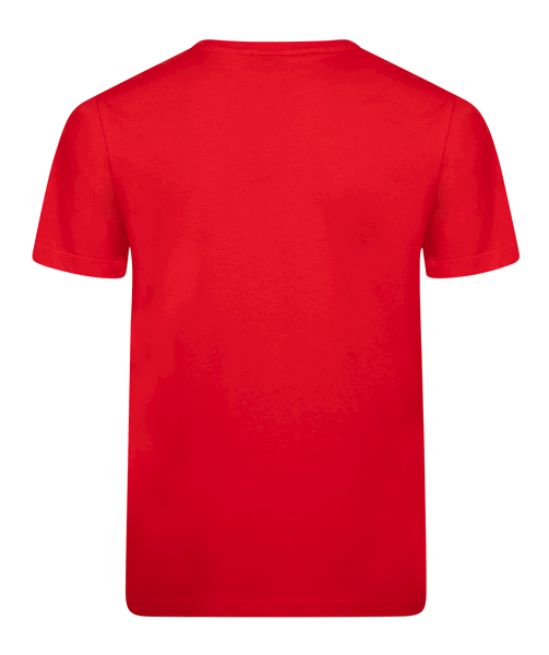 T-shirt Logo Czerwony męski
