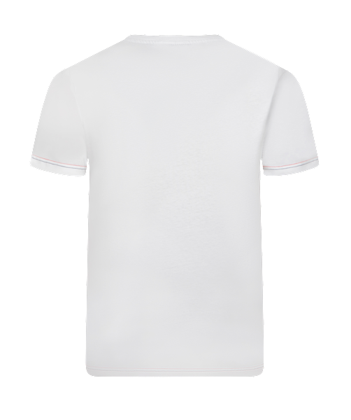 T-shirt logo biały męski