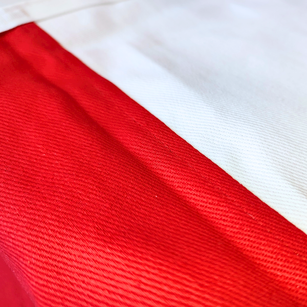 BANDERA POLSKA 35  BAWEŁNA