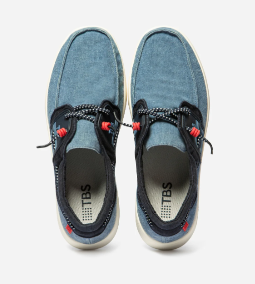 TBS Buty Geoboat Blue Denim
