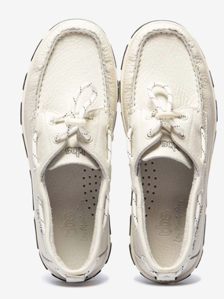 TBS Buty Janaele Blanc Bleu