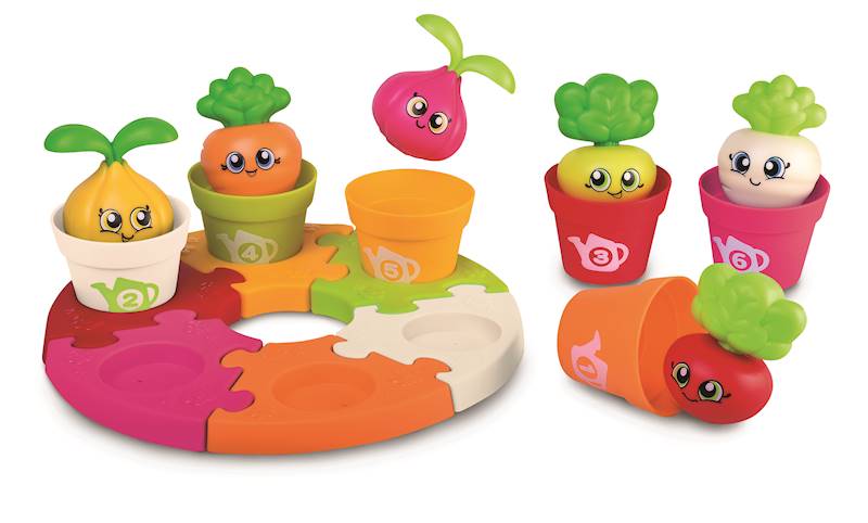 Edukacyjne Doniczki Sensorycze Puzzle