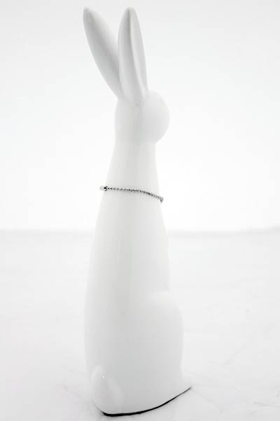 Figurka Królik Biała 20,5 cm