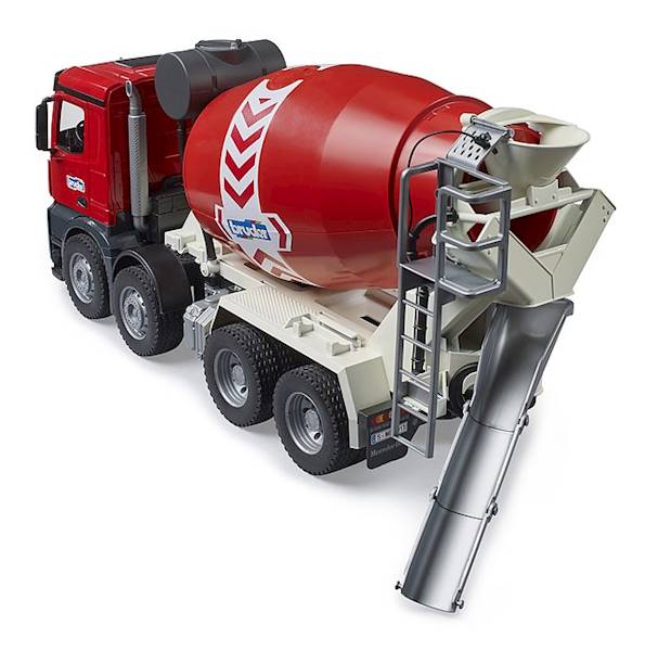 Mercedes-Benz Arocs Betoniarka Czerwona Bruder 03655