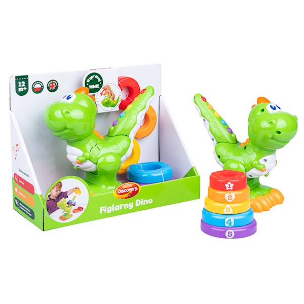 Figlarny Dino Układanka Dumel Discovery