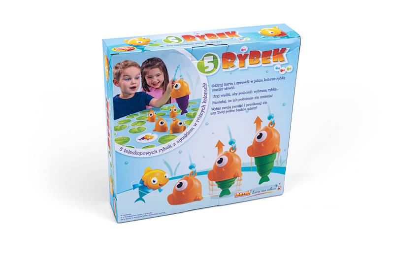 Gra Planszowa 5 Rybek Dumel