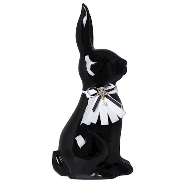 Figurka Królik Czarny 40 cm