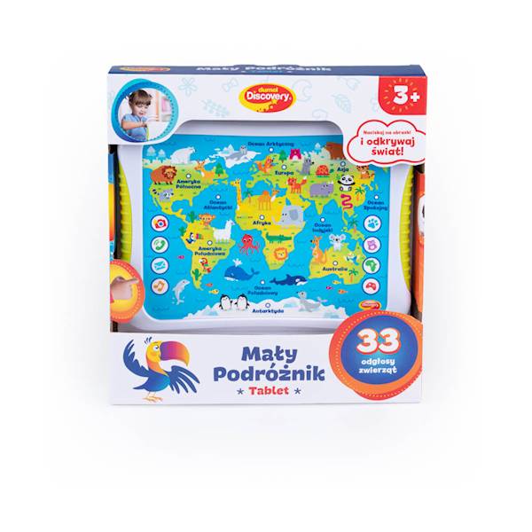 Tablet Mały Podróżnik 3+ Dumel