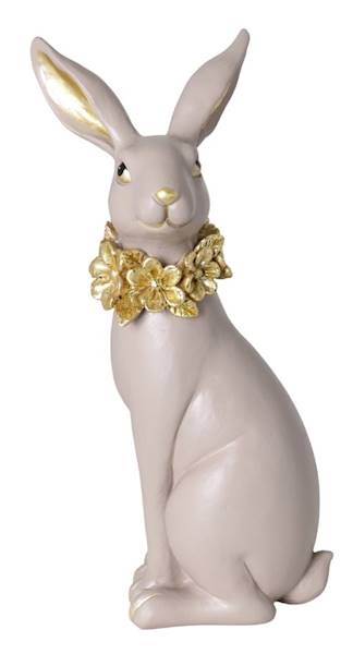 Figurka Beżowy Królik 30 cm
