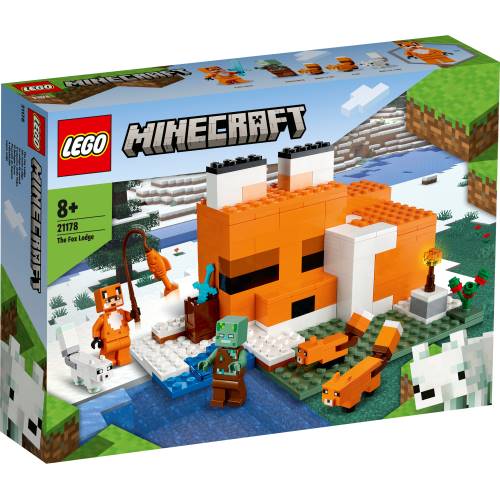 Lego Minecraft Siedlisko Lisów 21178