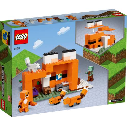 Lego Minecraft Siedlisko Lisów 21178