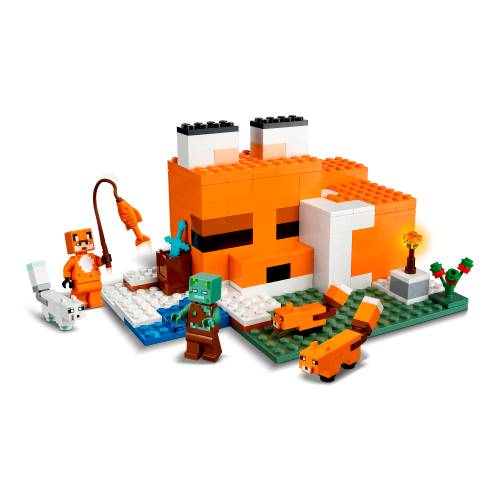 Lego Minecraft Siedlisko Lisów 21178