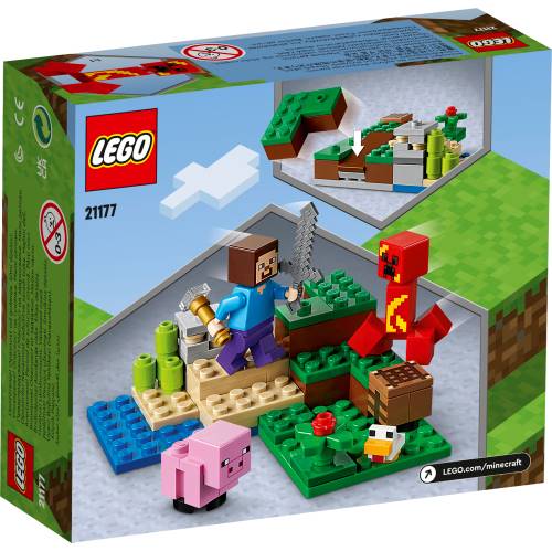 Lego Minecraft Zasadzka Creepera 21177