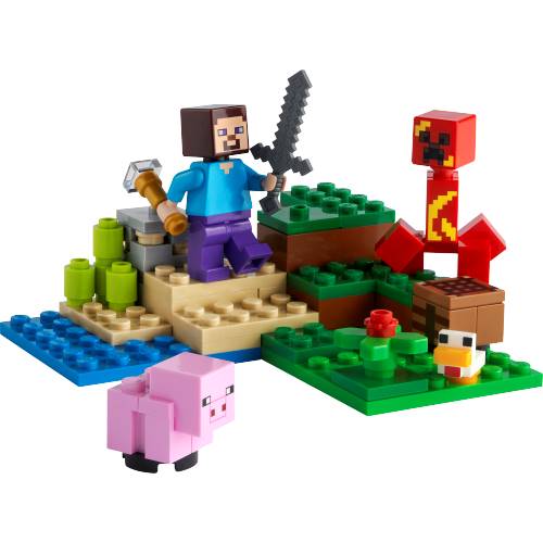Lego Minecraft Zasadzka Creepera 21177