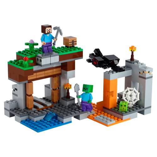 Lego Minecraft Opuszczona Kopalnia 21166