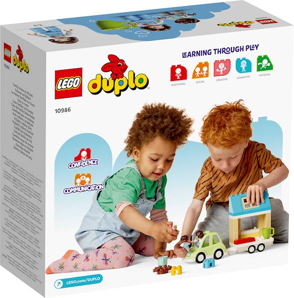 Lego Duplo Dom Rodzinny na Kółkach 10986