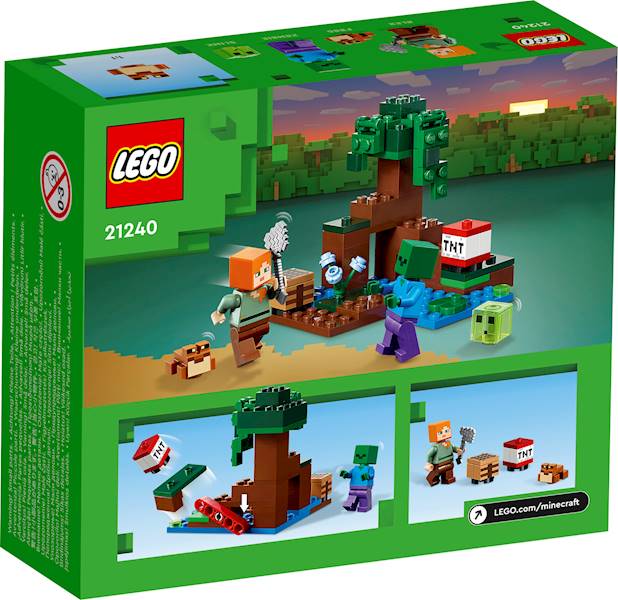 Lego Minecraft Przygoda na Mokradłach 21240