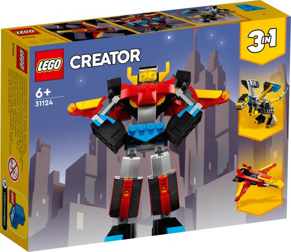 Lego Creator Super Robot 3w1 31124