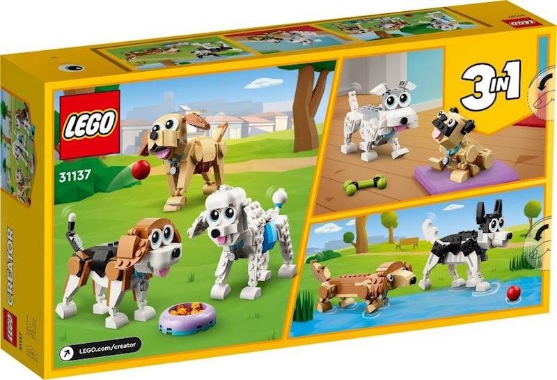 Lego Creator Urocze Pieski 3w1 31137