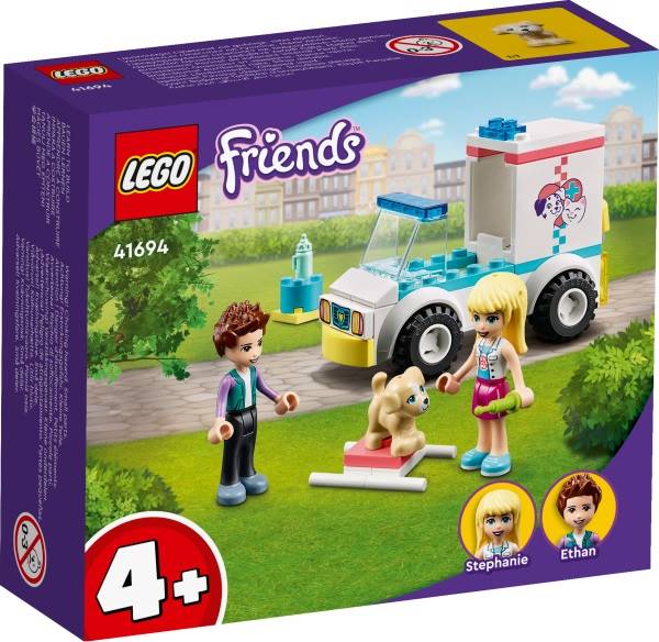 Lego Friends Karetka Kliniki dla Zwierzątek 41694
