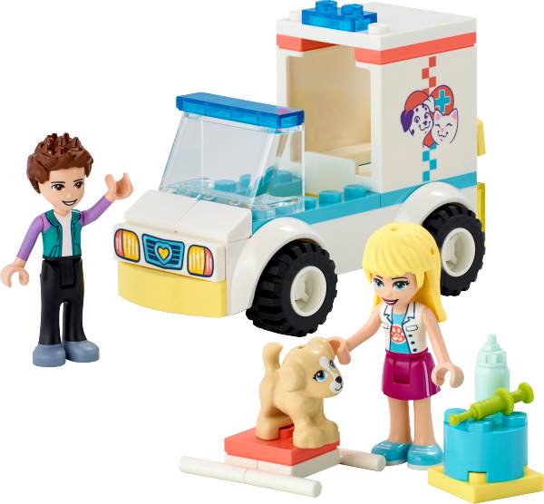 Lego Friends Karetka Kliniki dla Zwierzątek 41694