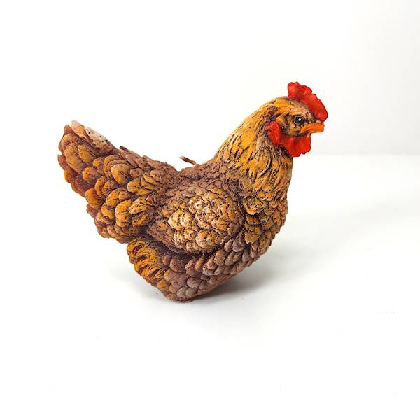 Świeca Dekoracyjna Kurka 12 cm