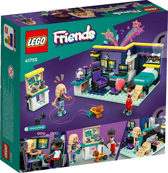 Lego Friends Pokój Novy 41755
