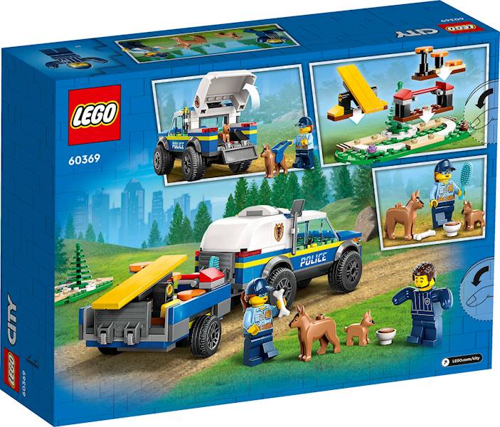 Lego City Szkolenie Psów Policyjnych w Terenie 60369