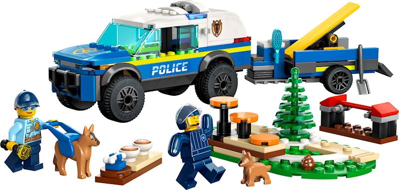 Lego City Szkolenie Psów Policyjnych w Terenie 60369
