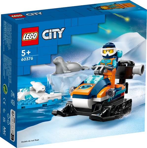 Lego City Skuter Śnieżny Badacza Arktyki 60376