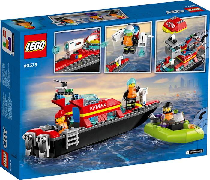 Lego City Łódź Strażacka 60373