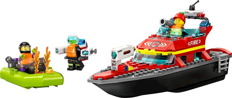 Lego City Łódź Strażacka 60373