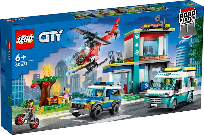 Lego City Parking dla Pojazdów Uprzywilejowanych 60371