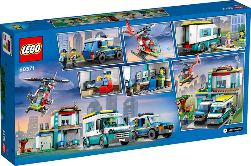 Lego City Parking dla Pojazdów Uprzywilejowanych 60371
