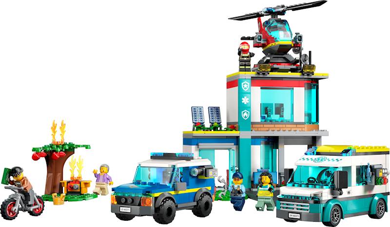Lego City Parking dla Pojazdów Uprzywilejowanych 60371