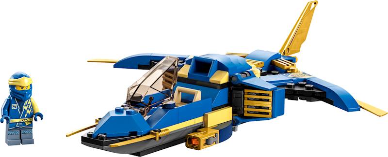 Lego Ninjago Odrzutowiec Ponaddźwiękowy Jay'a Evo 71784