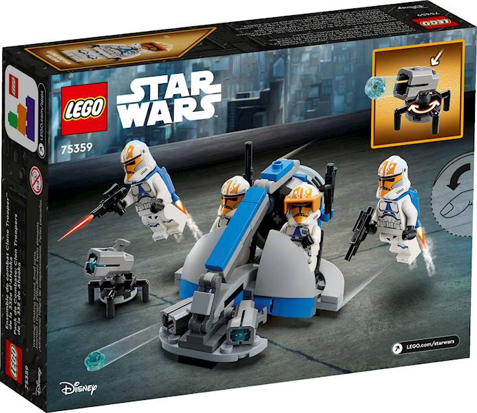 Lego Star Wars Zestaw Bitewny z Oddziałem Klonów Ahsoki 75359