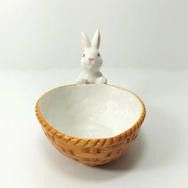 Ceramiczna Patera z Zajączkiem