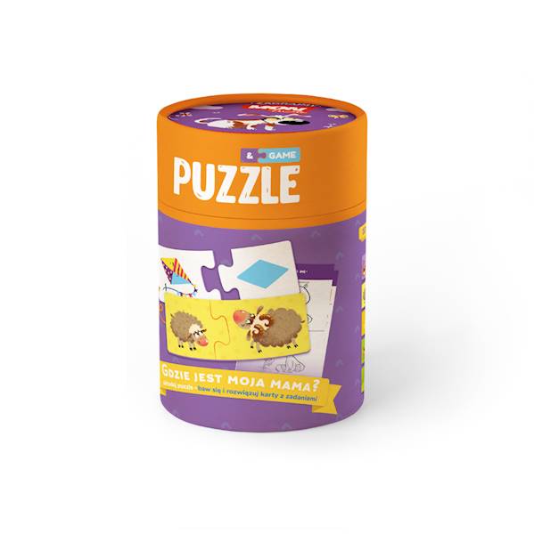 Puzzle Dwustronne Dodo Gdzie jest moja mama?